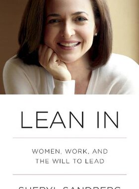 精装 Lean In 向前一步 英文原版 Facebook谢丽尔桑德伯格 Sheryl Sandberg 毛边书装帧 女性励志人物传记 【上海外文书店】