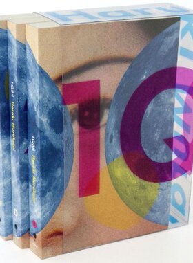 1Q84：三卷本盒装套装（Vintage国际版） 1q84: 3 Volume Boxed Set (Vintage International) 英文原版 上海外文书店