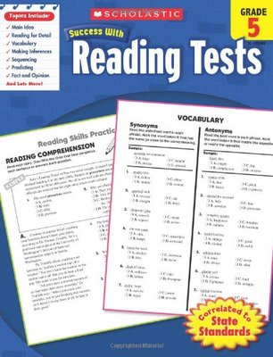 Scholastic Success With Reading Tests, Grade 5  学乐成功系列 英文原版