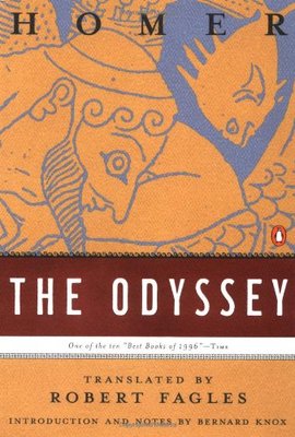 The Odyssey 奥德赛 英文原版书籍 Homer 荷马 经典文学 Penguin Books 毛边书【上海外文书店】