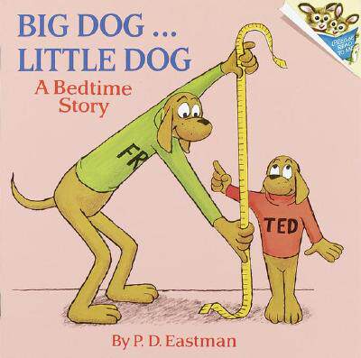 big dog little dog a bedtime story英文原版绘本大狗小狗反义词学习