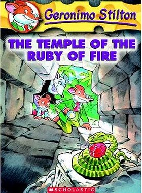 【外文书店】学乐 老鼠记者 英文原版儿童绘本故事7-12岁 Geronimo Stilton #14: The Temple of the Ruby of Fire 探险冒险