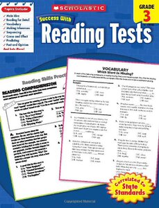 Scholastic Success With Reading Tests,  Grade 3  学乐成功系列 英文原版【上海外文书店】
