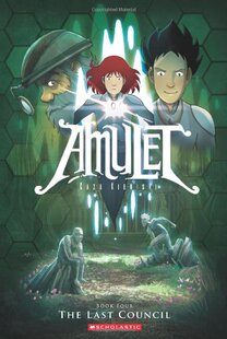 英文原版The Last Council: A Graphic Novel (Amulet #4) 护身符 英文漫画绘本图像小说书籍 儿童学习英语图画书冒险【外文书店】