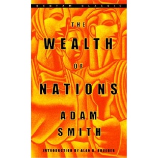 Smith 英文原版 Nations 亚当斯密：国富论 西方经济学理论 道德情操论作者 Wealth 宏观经济学 The 经济学书籍 经济学说 Adam