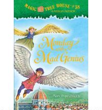 神奇树屋 英语原版 Magic Tree House#38: Monday with a Mad Genius Merlin Mission 梅林的任务 中小学生课外读物桥梁章节书