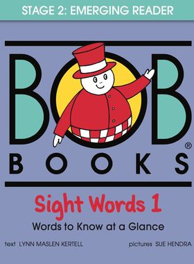 英文原版 鲍勃阅读 儿童启蒙 Bob Books English Readers 5 Sight Words 1 【上海外文书店】