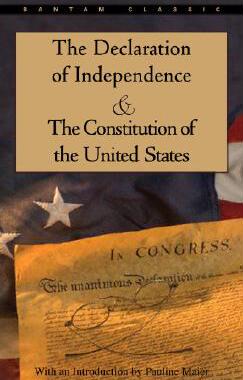文学5件 独立宣言和美国宪法 英文原版 The Declaration of Independence and The Constitution of the United States  BANTAM