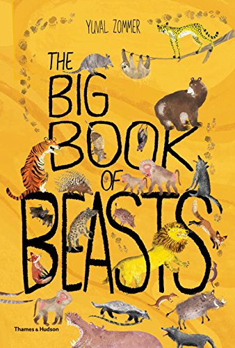 【外文书店】The Big Book of Beasts 野兽大书 英文原版儿童趣味知识 动物科普绘本书籍 怪兽的大书本 T&H出版