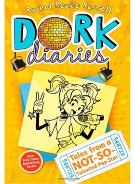 朵拉日记 3 女版小屁孩 Tales from a Not-So-Talented Pop Star (Dork Diaries #3)