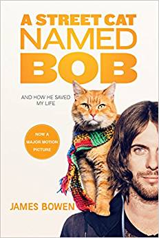 英文原版 电影同名小说 当bob来敲门 街头流浪猫鲍勃 全英文版进口图