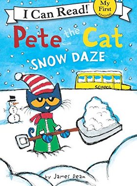 【任选5本】 英文原版 皮特猫 Pete the Cat: Snow Daze (My First I Can Read)系列 【上海外文书店】
