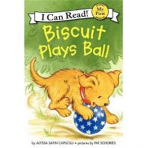 【外文书店】小饼干狗 英文原版 绘本汪培珽书单推荐 0-3岁 Biscuit Plays Ball (My First I Can Read)