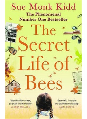 预订 The Secret Life of Bees 英文原版书进口图书籍 蜜蜂的秘密生活Sue Monk Kidd英文版青少年成长小说一场人生变故