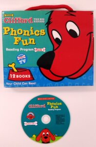 自然拼读 CLIFFORD PHONICS FUN PACK 1 (W/CD) 大红狗趣味自然拼读套装1 附CD (Clifford Phonics Fun 大红狗克里弗)