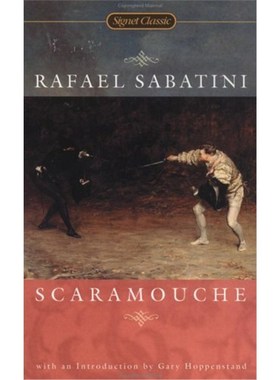 文学5件 拉斐尔·萨巴蒂尼 Scaramouche 英文原版 丑角三唱: 律师、戏子、剑客 西方历史武侠小说Rafael Sabatini 意大利 现货