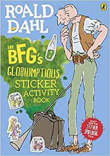 上海外文书店 BFG Sticker Gloriumptious 圆梦巨人The Activity 英文原版 贴纸游戏书 罗尔德达尔 Book