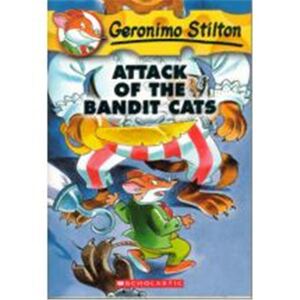 【外文书店】学乐 老鼠记者 英文原版儿童绘本故事7-12岁 Geronimo Stilton #8: Attack of the Bandit Cats  儿童探险小说
