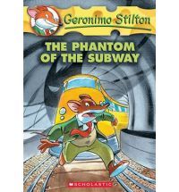【外文书店】学乐 老鼠记者 英文原版儿童绘本故事7-12岁 Geronimo Stilton #13: The Phantom of the Subway  儿童探险小说读物