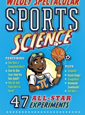 英文原版书The Book Of Wildly Spectacular Sports Science 体育百科 儿童STEM课外辅导读物 【上海外文书店 原版进口】图书籍