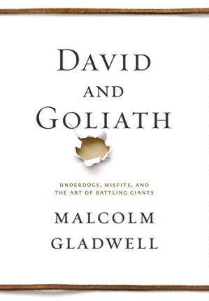 英文原版 David and Goliath 逆转:弱者如何找到优势,反败为胜 Malcolm Gladwell 【上海外文书店】 - 封面