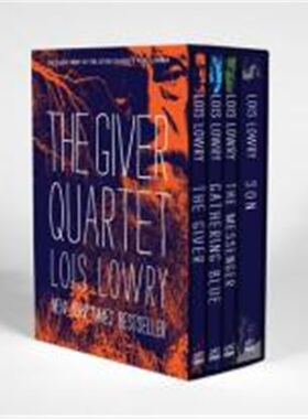 现货 英文原版 记忆传授人 The Giver Quartet boxed set 套装 [9780544340626]