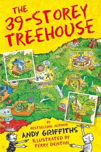 英文原版 小屁孩树屋历险记 39层树屋故事 The 39-Storey Treehouse 疯狂树屋历险记 章节书 儿童小说 【上海外文书店】