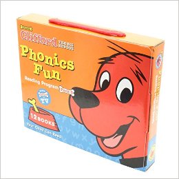 【外文书店】自然拼读英文原版 大红狗 儿童绘本 CLIFFORD PHONICS FUN PACK 3 (W/CD)