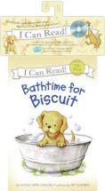 【外文书店】小饼干狗 英文原版 绘本汪培珽书单推荐 0-3岁 Bathtime for Biscuit Book and CD  我会读 I CAN READ