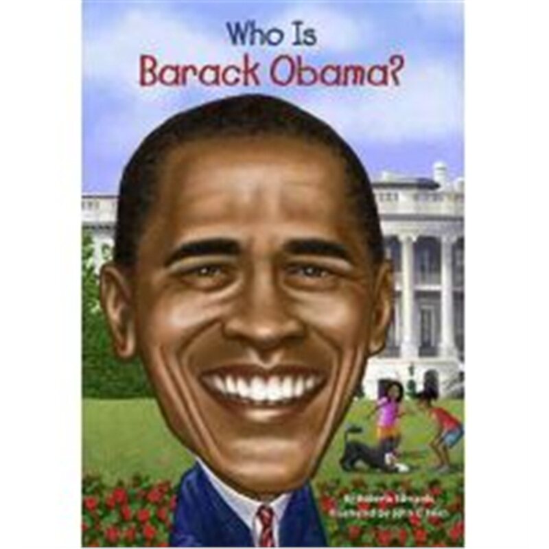 奥巴马是谁 英文原版 Who Is Barack Obama? 纽约时报畅销书 历史名人科普 6-12岁
