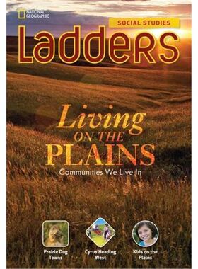 英文原版 Living on the Plains (On Level) 国家地理 【上海外文书店】