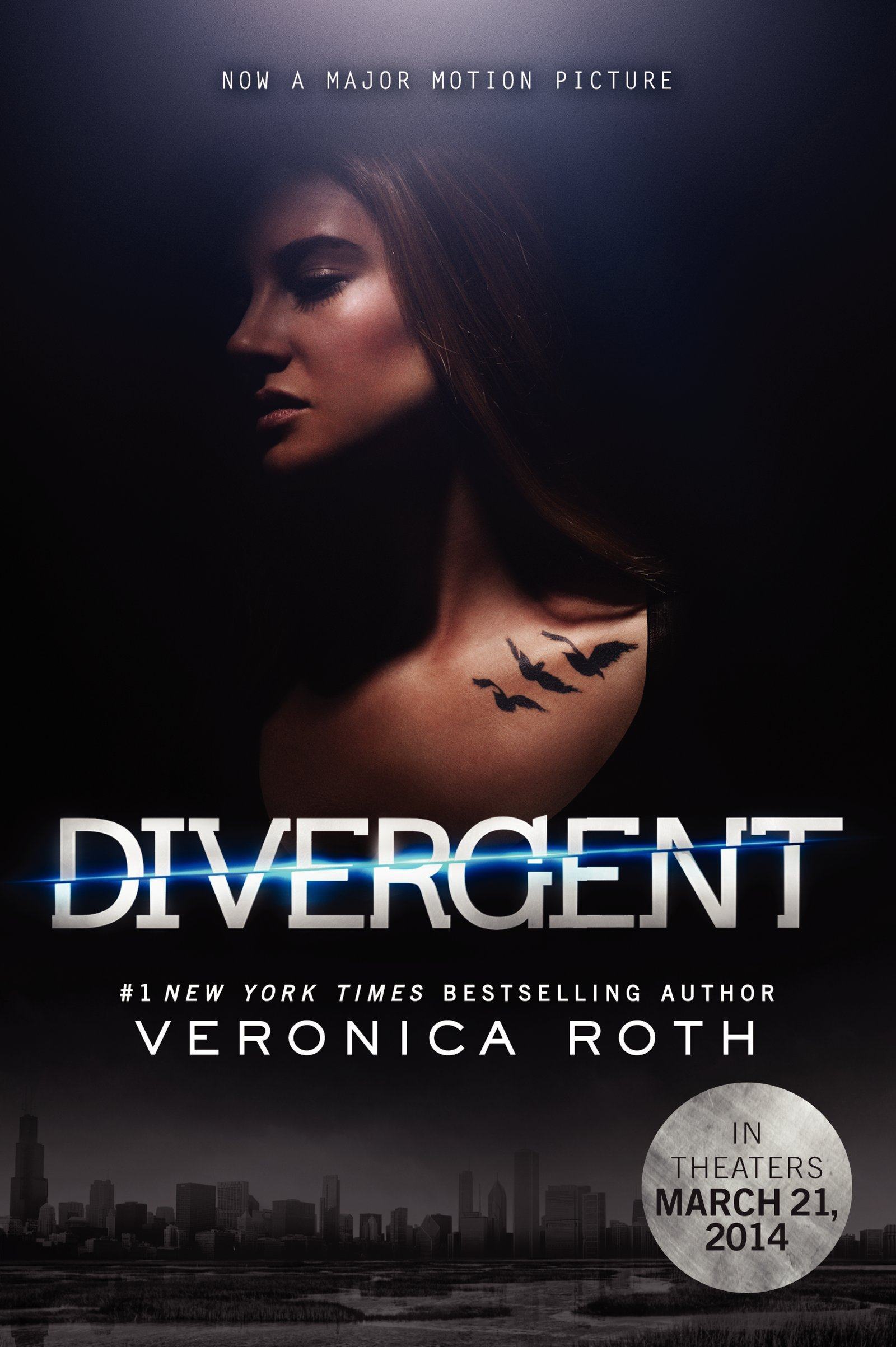 分歧者 英文原版 电影版 divergent movie tie-in edition 【上海外文