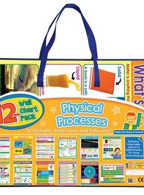 12-Wall Chart Packs: Physical Processes