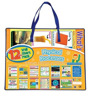 12-Wall Chart Packs: Physical Processes