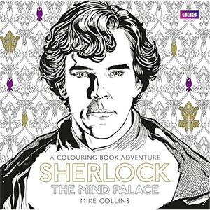福尔摩斯涂色书 英文原版进口艺术书 Sherlock: The Mind Palace: The Official Colouring Book