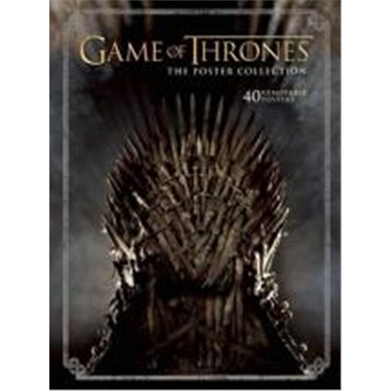 权力的游戏 海报艺术画册集 英文原版 冰与火之歌 Game of Thrones: The Poster Collection 原版进口图书籍