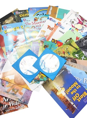 4级 蓝色套装 Collins Big Cat 柯林斯大猫英语分级阅读 适合7-8岁 一-二年级 Band 04/Blue 全套30册 英文原版故事绘本可领取音频