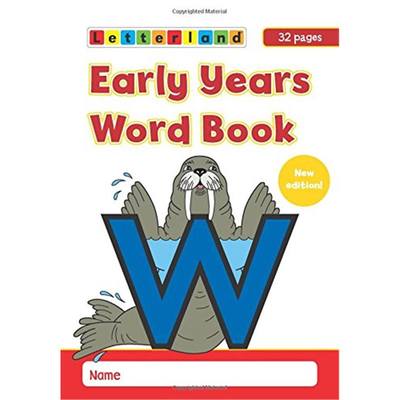 Early Years Wordbook 练习册 letterland