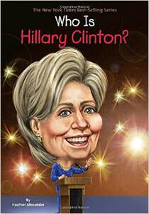 希拉里·克林顿是谁？ 英文原版 Who Is Hillary Clinton? 名人传记系列书籍儿童版 中小学生读物 Who Was/Is 系列
