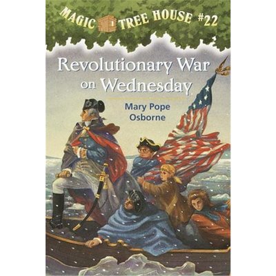 神奇树屋 英文版 Magic tree house #22: Revolutionary War On Wednesday 汪培珽推荐章节书小说桥梁书籍 美国中小学生课外阅读物