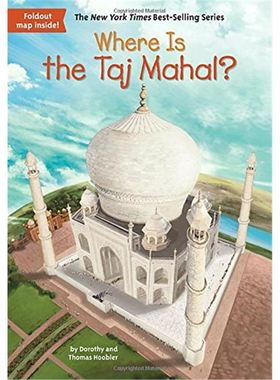 Where Is the Taj Mahal? 泰姬陵在哪 英文原版进口图书籍中小学生英语读物Where is/are 系列科普读物认知识别地标建筑 外文书店