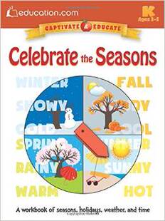 现货 Celebrate the Seasons: A workbook of seasons, holidays, weather, and time