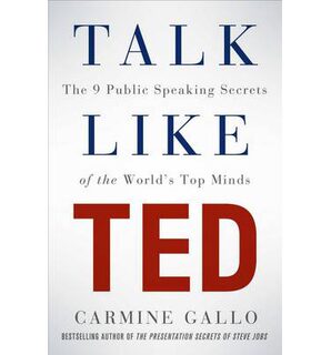 预订 英文原版 像TED一样演讲 Talk Like TED The 9 Public Speaking Secrets of the World's Top Minds卡迈恩加洛Carmine Gallo