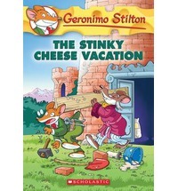 【外文书店】学乐 老鼠记者 英文原版儿童绘本故事7-12岁 Geronimo Stilton #57: The Stinky Cheese Vacation  儿童探险小说