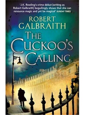 现货 The Cuckoo's Calling (Cormoran Strike, #1) 布谷鸟之啼 哈利波特作者J.K.罗琳力作 悬疑小说 英文原版