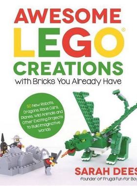 【外文书店】英文原版 乐高 Awesome LEGO Creations with Bricks You Already Have