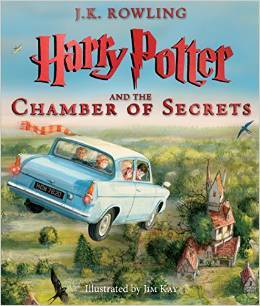 Harry 上海外文书店 Potter Secrets and the 哈利波特英文原版 Chamber 彩绘版