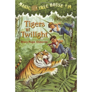 【外文书店】神奇树屋 英文版 Magic tree house #19: Tigers at Twilight 章节书小说桥梁书籍 美国中小学生课外阅读物