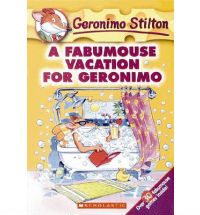 【外文书店】学乐 老鼠记者 英文原版儿童绘本故事7-12岁 Geronimo Stilton #9: A Fabumouse Vacation for Geronimo 探险冒险