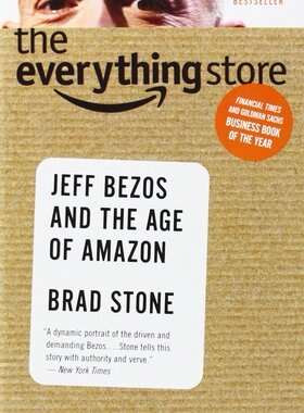 【外文书店】英文原版 一网打尽：贝佐斯与亚马逊时代 The Everything Store: Jeff Bezos and the Age of Amazon